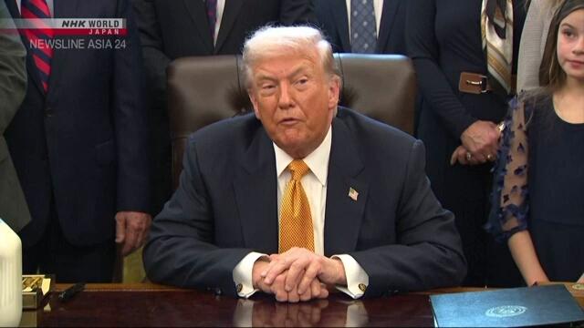 Ông Trump nói chính phủ Iran đã ngừng sát hại người biểu tình.