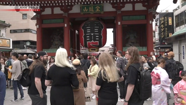 Du khách nước ngoài đến Nhật Bản lần đầu tiên vượt mốc 40 triệu lượt.