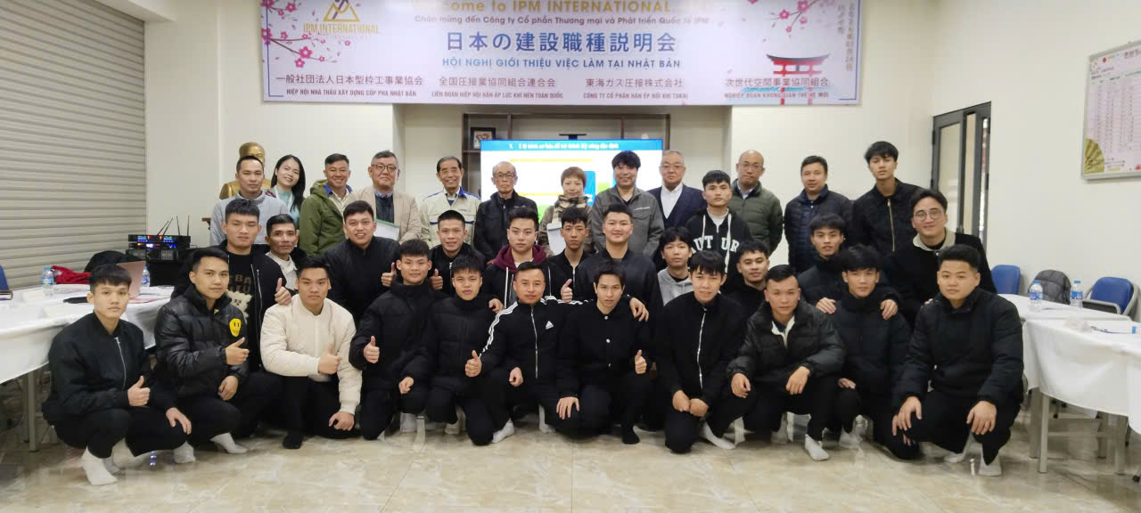 IPM phối hợp Hiệp hội Xây dựng Cốp pha Nhật Bản tổ chức thành công Hội thảo nghề cốp pha tại Trung tâm Nhật ngữ Sankyu.